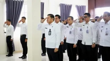 Kepala Kantor Imigrasi Bengkulu Ikuti Apel Bersama Menteri HAM