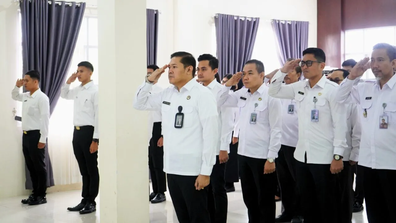 Kepala Kantor Imigrasi Bengkulu Ikuti Apel Bersama Menteri HAM