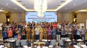 Pelatihan ISPO yang merupakan Kerjasama antara Badan Pengelola Dana Perkebunan (BPDP), Ditjenbun dan PT Trifos Internasional Sertifikasi (TRIC) sebagai fasilitator