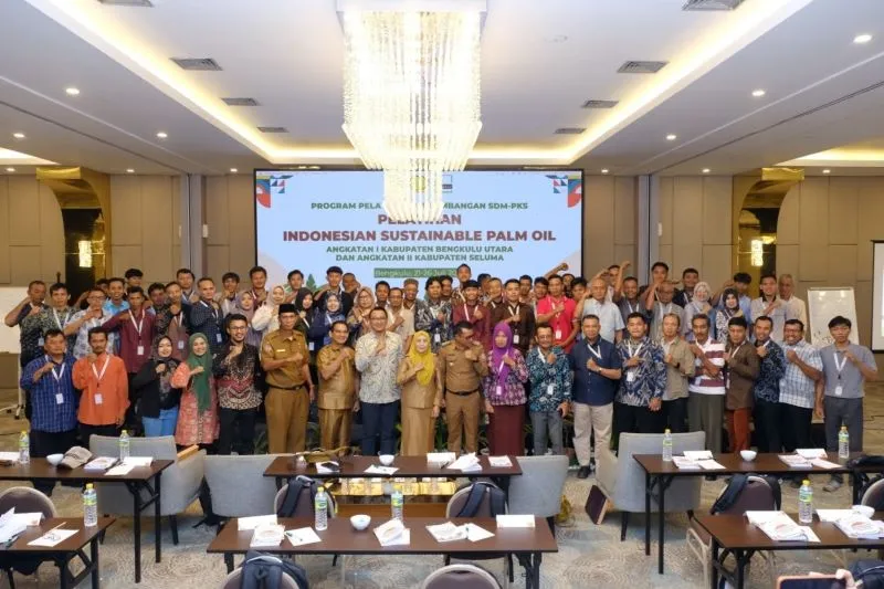 BPDP dan Ditjen Perkebunan Bersama TRIC Adakan Pelatihan ISPO bagi Petani Sawit di Bengkulu