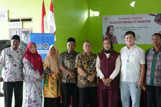 Sosialisasi Program MBG di Desa Marga Sakti Bengkulu