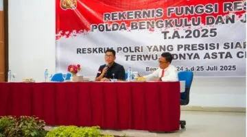 Rapat Kerja Teknis (Rekernis) Fungsi Reserse Kriminal (Reskrim) Polda Bengkulu Tahun Anggaran 2025