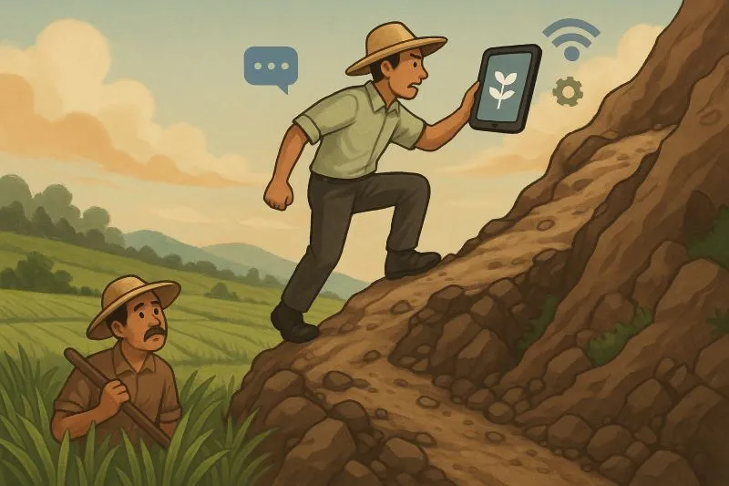 Jalan Terjal Penyuluhan Pertanian Era Digital