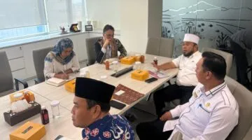 Lima miliar untuk Enggano. Foto, Gubernur Bengkulu Helmi Hasan dalam audiensi bersama Kementerian Koordinator Bidang Infrastruktur dan Pembangunan Kewilayahan, Rabu (2/7).