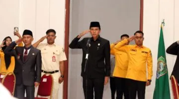 30 Anggota Paskibraka Dikukuhkan Bupati Kaur