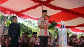 Kakwarcab Ajak Insan Pramuka Dukung Program Asta Cita di Hari Pramuka ke- 64