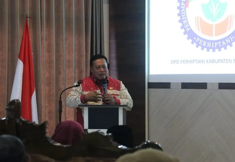 Bupati Mukomuko Choirul Huda Resmi Buka Musda Perhiptani 2025