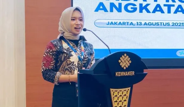 Aisyah Rahmadani Advokasi Pemberantasan KKN di Sekolah Duta Maritim Indonesia