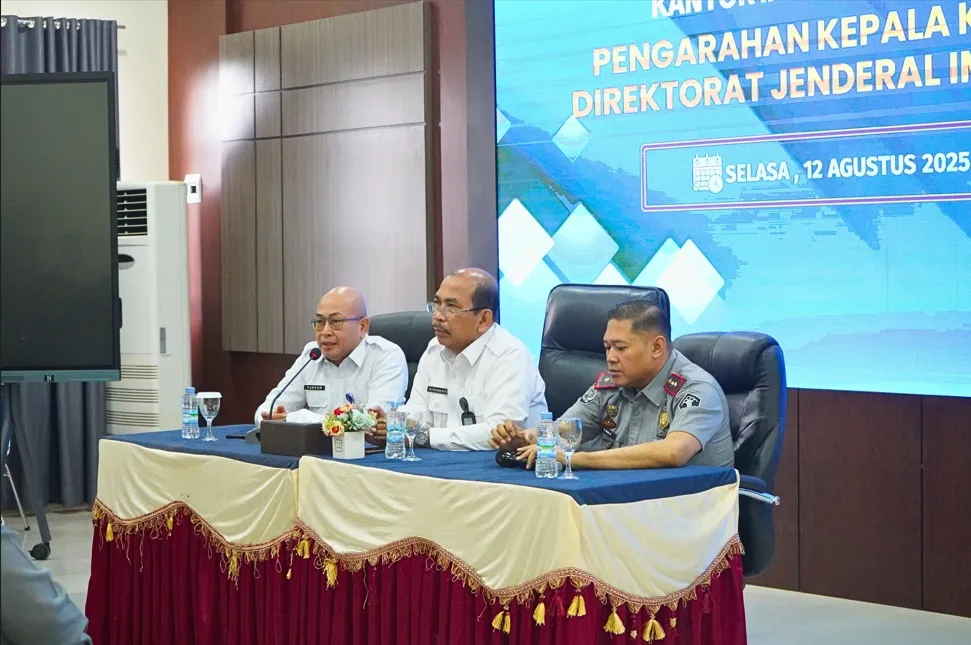 Kakanwil Ditjen Imigrasi Bengkulu Monev Hasil Rakornas dan Implementasi Program Akselerasi Kemenimipas