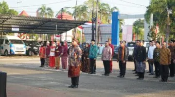 Kantor Imigrasi Bengkulu Gelar Upacara Peringatan HUT ke-80 Republik Indonesia dengan Semangat Wastra Nusantara