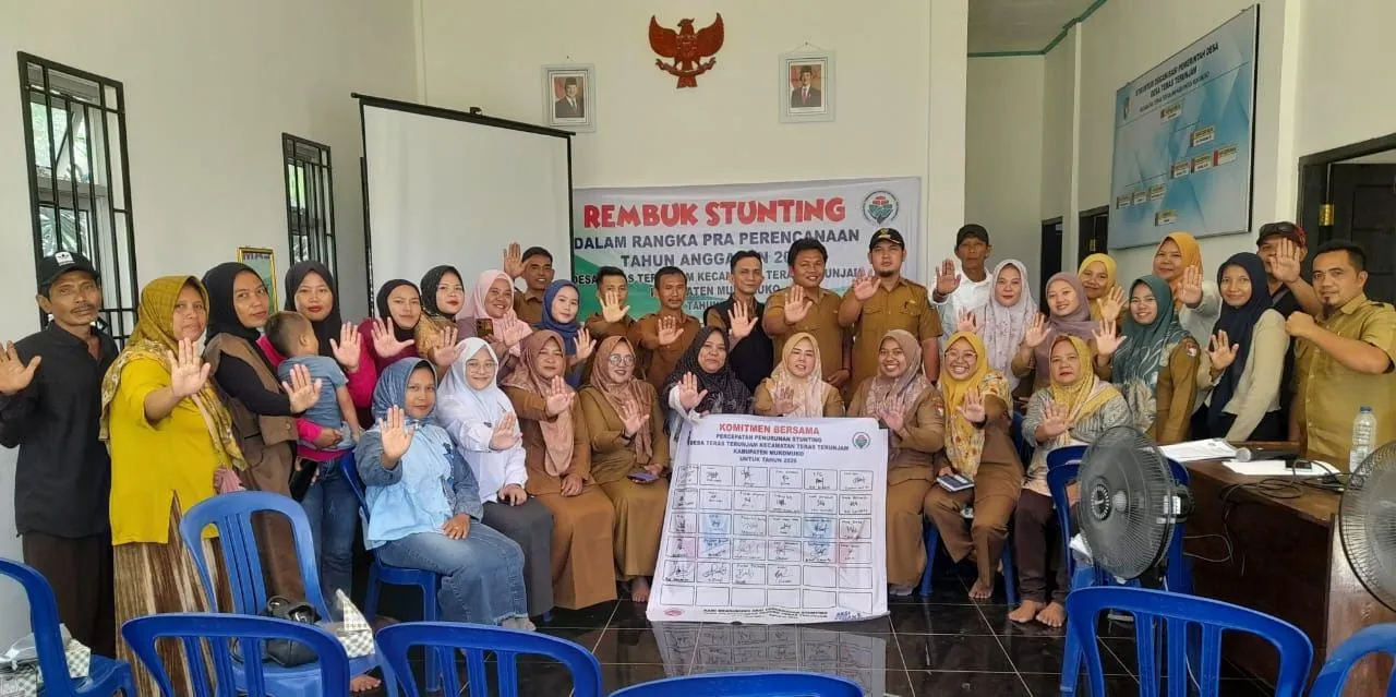 Pemdes Teras Terunjam Gelar Rembuk Stunting untuk Pra-Perencanaan Tahun Anggaran 2026