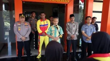 Wabup Saat menyampaikan arahannya kepada 25 Atlet INKANAS Kaur