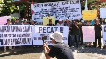 Masyarakat Adat Enggano Minta Pemerintah Larang Budidaya Sawit