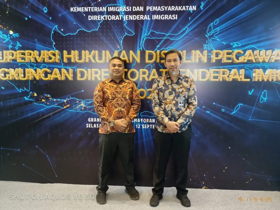 Imigrasi Bengkulu Ikuti Supervisi Hukuman Disiplin Pegawai Tahun 2025 di Jakarta