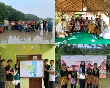 Mahasiswa UNIB Berkontribusi di KKNBI 2025 Lampung