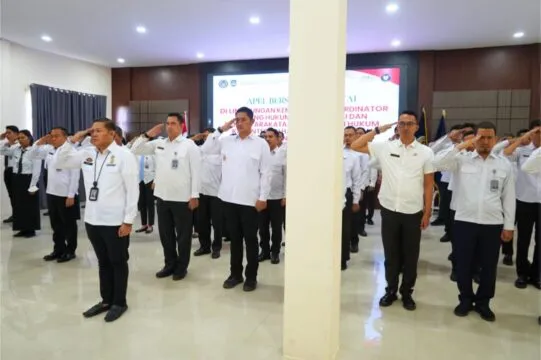 Otto Hasibuan Tekankan Integritas ASN dalam Apel Bersama Kantor Imigrasi Bengkulu
