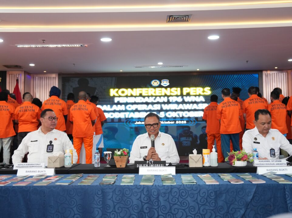 196 WNA Ditindak dalam Operasi Wirawaspada di Jabodetabek