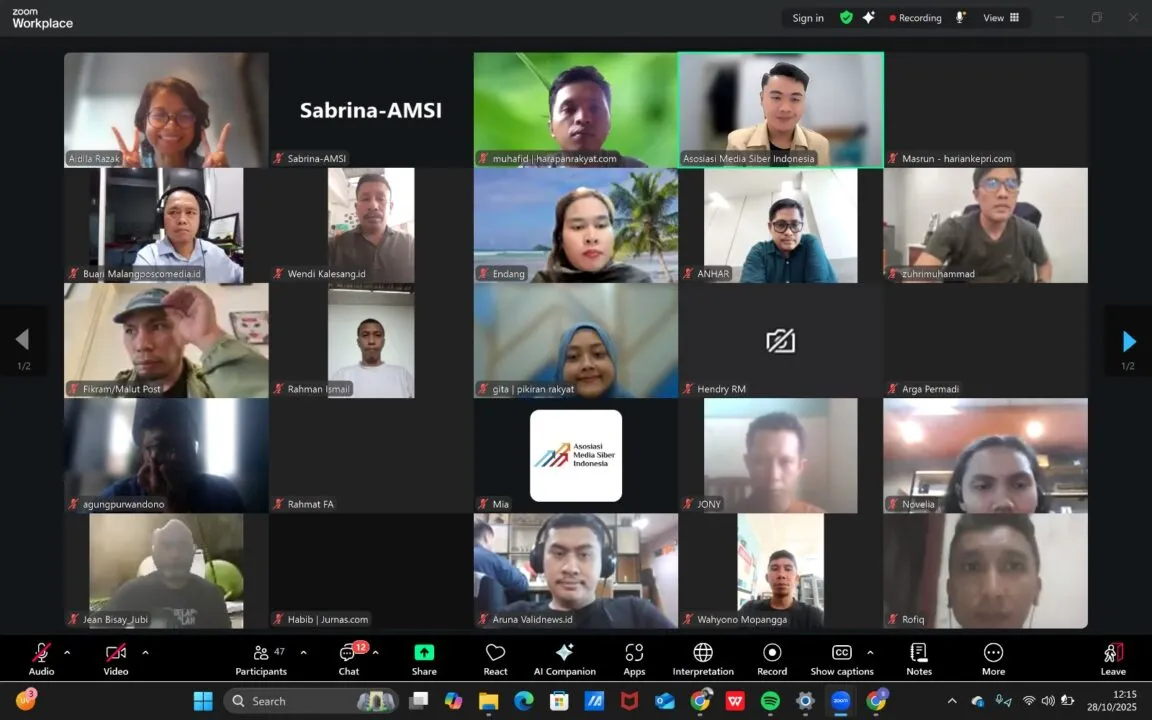 AMSI dan GNI Bekali 40 Media di Indonesia dengan Google AI Tools untuk Jurnalisme