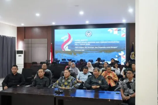 Kantor Imigrasi Bengkulu Ikuti Kick Off Peringatan Hari Bakti Kemenimipas Secara Virtual