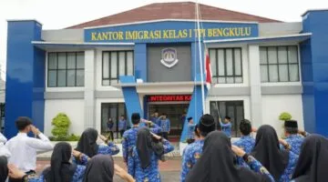 Kantor Imigrasi Bengkulu Gelar Upacara Hari Pahlawan: “Pahlawanku Teladanku, Terus Bergerak, Melanjutkan Perjuangan”