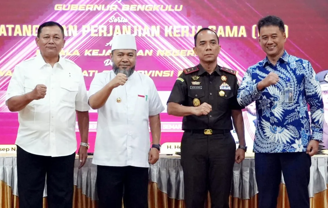Kejagung, Pemprov Bengkulu dan Jamkrindo Berkolaborasi Beri Dukungan Pelaksanaan Pidana Kerja Sosial