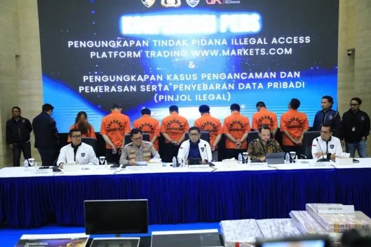 Bareskrim Polri Tangkap Wni Pembobol Platform Trading International Markets.Com, Rugikan Perusahaan Rp6,67 Miliar