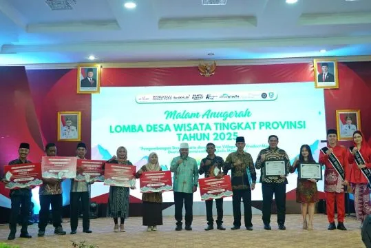 Daftar Pemenang Lomba Desa Wisata 2025 di Bengkulu