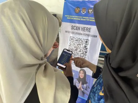 Digitalisasi Informasi Layanan Keimigrasian melalui QR Code