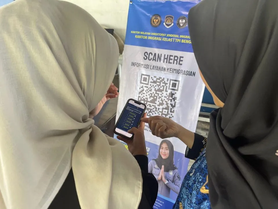 Digitalisasi Informasi Layanan Keimigrasian melalui QR Code