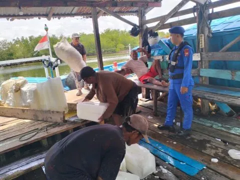 Ditpolairud Polda Bengkulu Laksanakan Patroli Perairan di Perairan Tanjung Genting