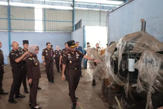 Kajati Bengkulu Cek Barang Bukti Korupsi Tambang Rp500 Miliar Milik Bebby Hussy