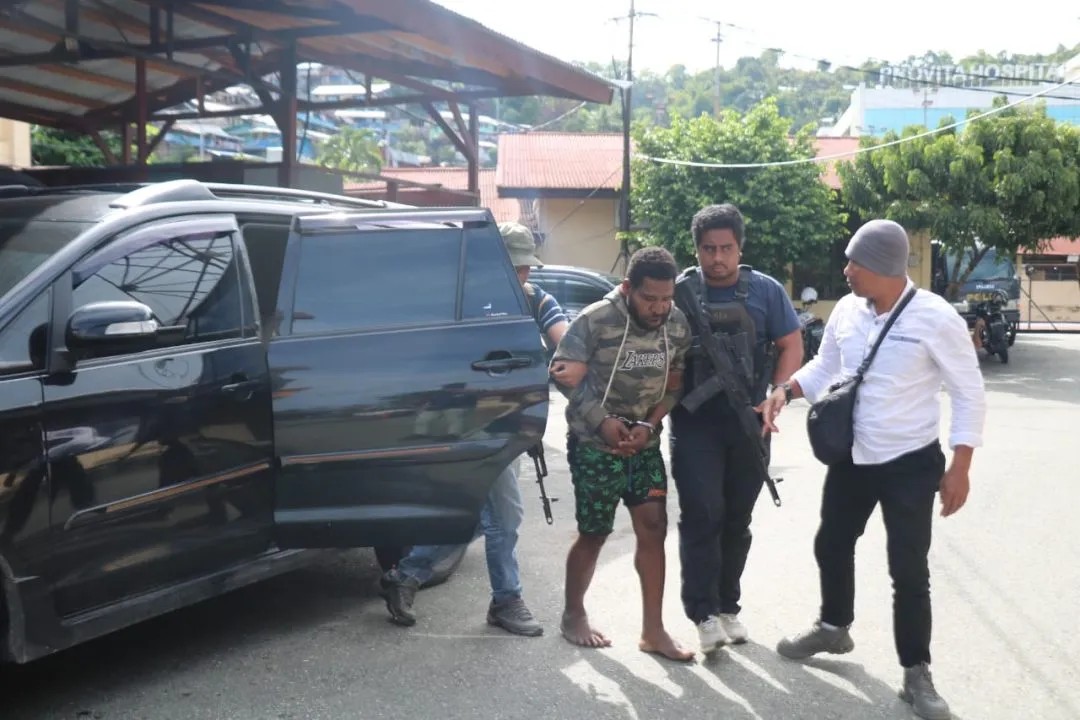 Pelaku Pembunuhan Nakes Kiwirok Ditangkap Satgas Damai Cartenz di Keerom