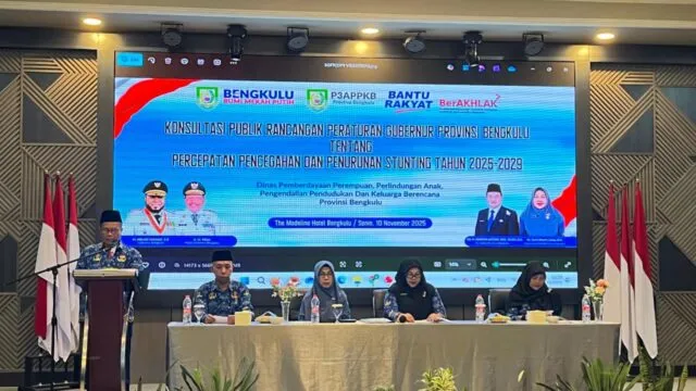Pemprov Bengkulu Siapkan Pergub Baru untuk Atasi Stunting