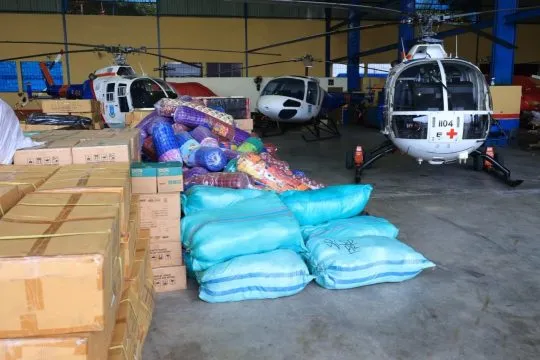 Polri Percepat Operasi Kemanusiaan, 4,4 Ton Logistik Tambahan Tiba di Sumatera Utara
