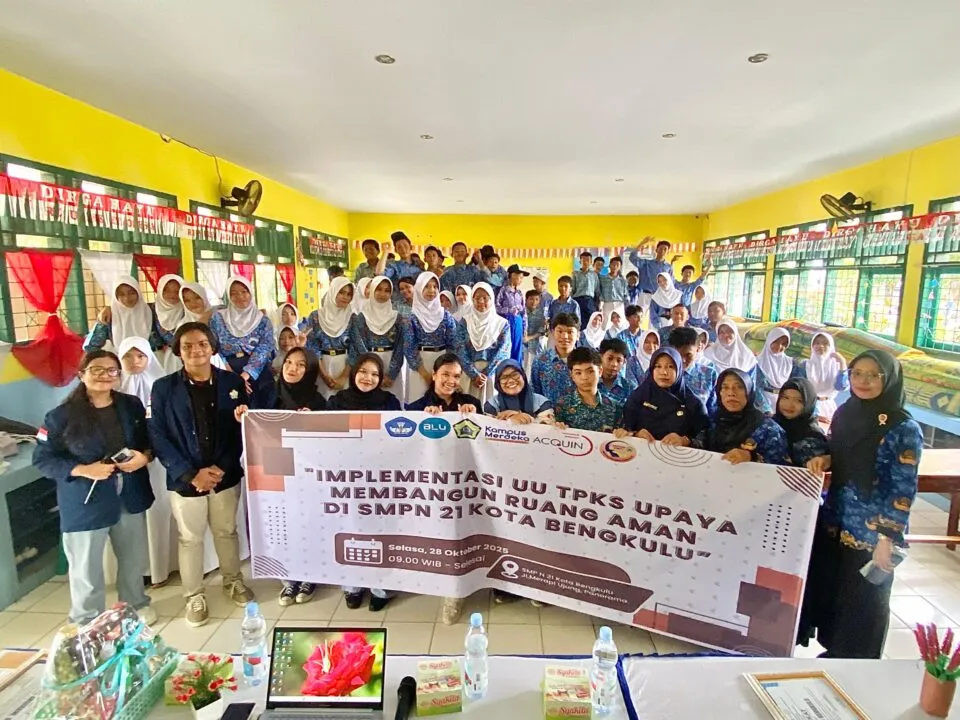 Sosialisasi dan Implementasi UU TPKS: Upaya Membangun Ruang Aman di SMPN 21 Kota Bengkulu