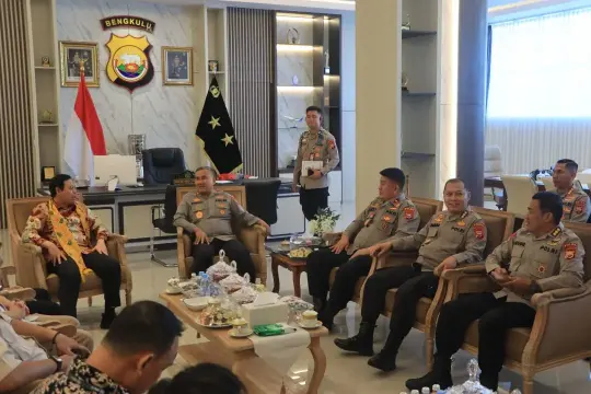 Kapolda Bengkulu Terima Kunjungan Ketua DPD RI