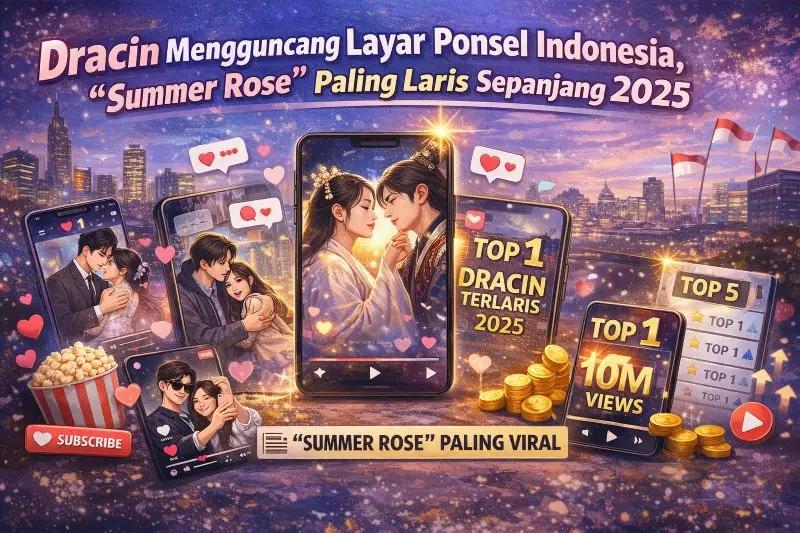 Dracin Mengguncang Layar Ponsel Indonesia, Summer Rose Paling Laris Sepanjang 2025