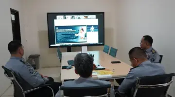 Kantor Imigrasi Bengkulu Ikuti Rapat Koordinasi Pengendalian Capaian Kinerja Semester II Tahun 2025