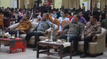 Kapolda Bengkulu Hadiri Perayaan Natal Pemuda dan Pelajar se-Provinsi Bengkulu