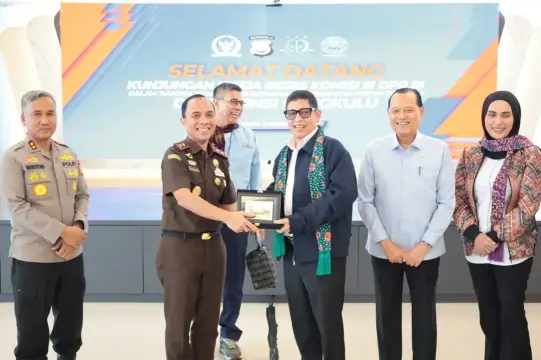 Kejati Bengkulu Paparkan Capaian dan Strategi Hukum di Hadapan Komisi III DPR RI