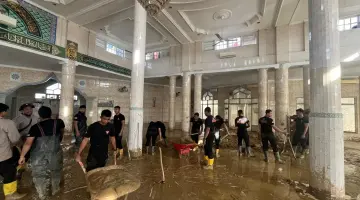 Masjid Syuhada Aceh Tamiang Kembali Digunakan Usai Dibersihkan Pasca Bencana