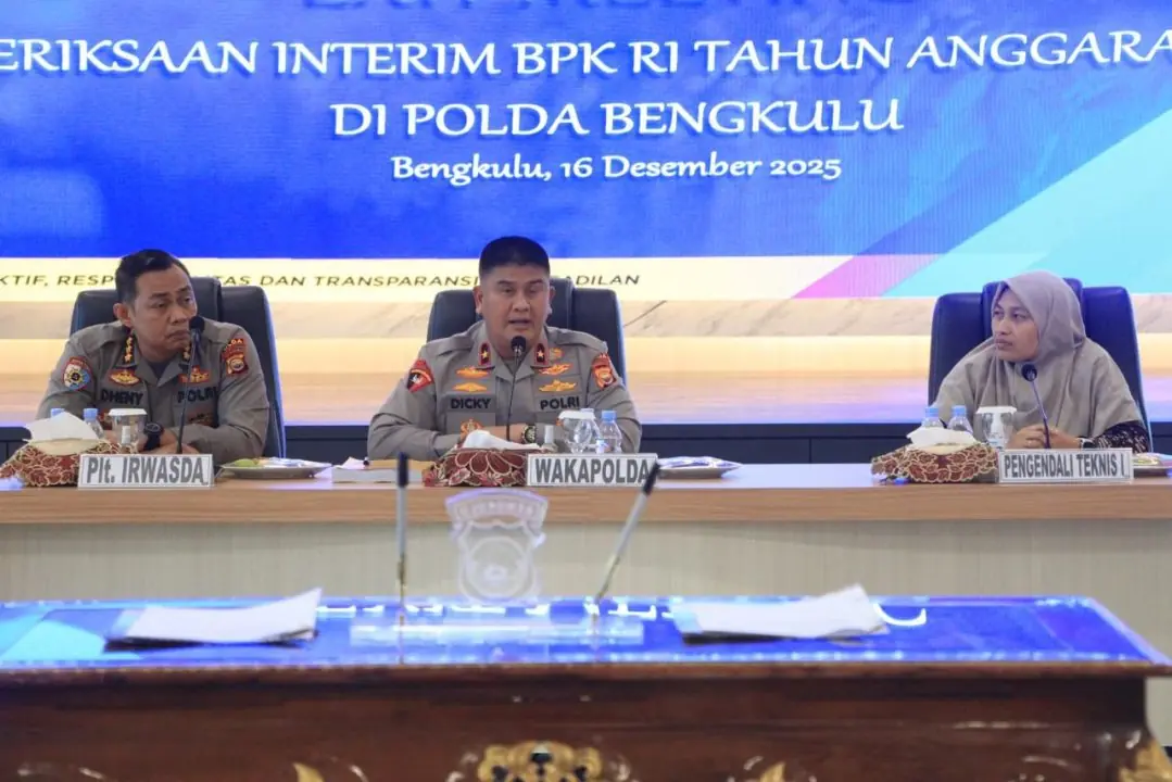 Polda Bengkulu Tuntaskan Pemeriksaan Interim Laporan Keuangan oleh BPK RI