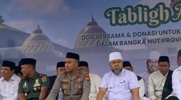 Polri dan Warga Bengkulu Bersatu, Sampaikan Doa dan Bantuan untuk Korban Bencana