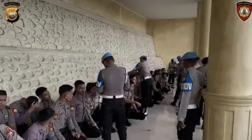 Propam Polda Bengkulu Gelar Operasi Gaktibplin terhadap Personel Samapta