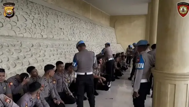 Propam Polda Bengkulu Gelar Operasi Gaktibplin terhadap Personel Samapta
