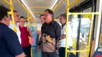 Bus Listrik Siap Beroperasi di Bengkulu