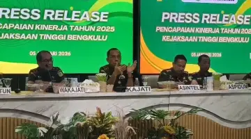 Capaian Kinerja Kejati Bengkulu 2025, Rp1,4 Triliun Keuangan Negara Berhasil Diselamatkan