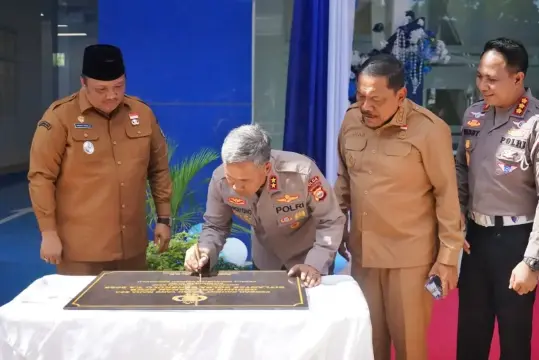 Peresmian Gedung BPKB Polda Bengkulu