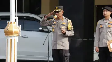 Kapolresta Bengkulu Tekankan Disiplin, Integritas dan Kesiapan Personel Hadapi KUHP Baru