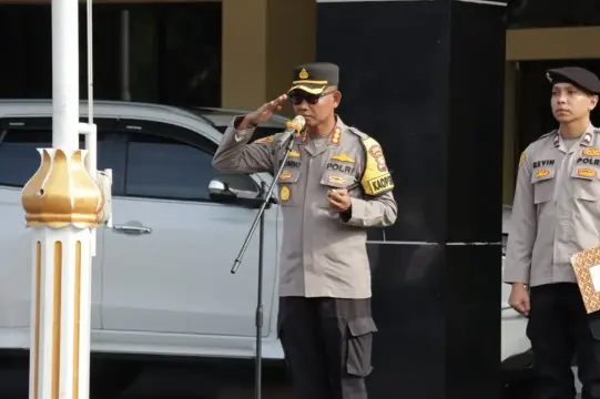 Kapolresta Bengkulu Tekankan Disiplin, Integritas dan Kesiapan Personel Hadapi KUHP Baru